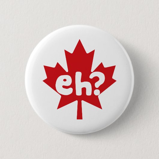 Badge Rond 5 Cm Heure Canadian Pride Canada (Devant)