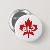 Badge Rond 5 Cm Heure Canadian Pride Canada (Devant & derrière)