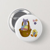 Badge Rond 5 Cm Heure de l'Est (Devant & derrière)