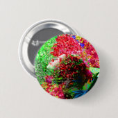 Badge Rond 5 Cm Heure d'été (Devant & derrière)