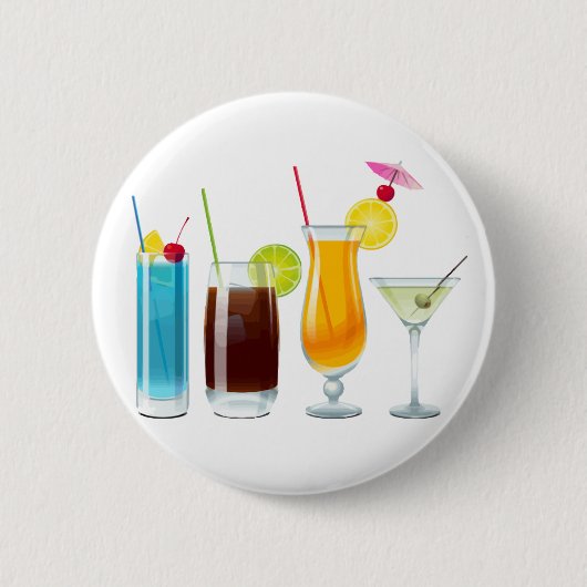 Badge Rond 5 Cm Heure heureuse (Devant)