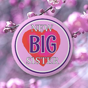Badge Rond 5 Cm Heures spéciales ! Bouton Big Sister