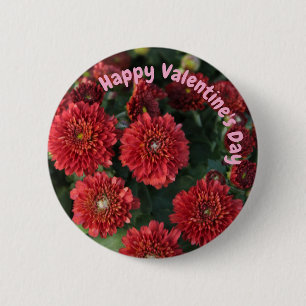 Badge Rond 5 Cm Heureuse Sainte-Valentin