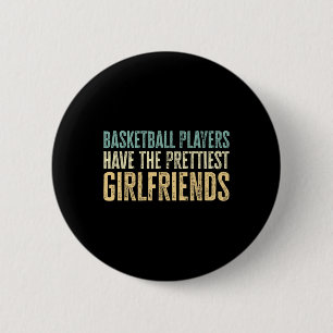 Badge Rond 5 Cm Heureuse Sainte-Valentin 2023 Fun Basketball Playe