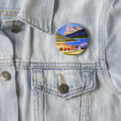 Badge Rond 5 Cm Highlands écossais 2 (En situation)