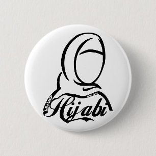 Badge Rond 5 Cm Hijabi