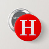 Badge Rond 5 Cm Hillary (Devant & derrière)