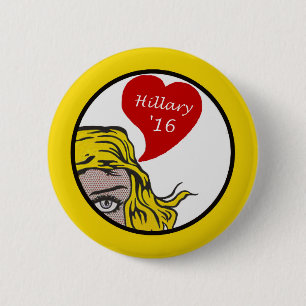 Badge Rond 5 Cm Hillary 16