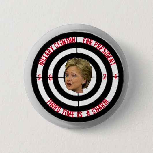 Badge Rond 5 Cm Hillary 2024 (Devant)