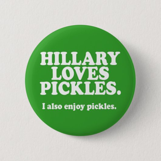 Badge Rond 5 Cm Hillary aime Pickes V2 (Devant)