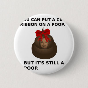 Badge Rond 5 Cm Hillary Poop