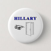 Badge Rond 5 Cm Hillary Sortez (Devant)