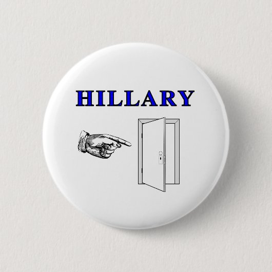 Badge Rond 5 Cm Hillary Sortez (Devant)