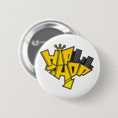 Badge Rond 5 Cm Hip-hop logo (Devant & derrière)