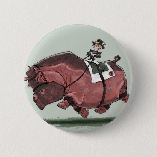 Badge Rond 5 Cm Hippestrian (Devant)