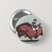 Badge Rond 5 Cm Hippestrian (Devant & derrière)