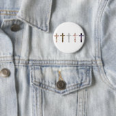Badge Rond 5 Cm Hippie (En situation)