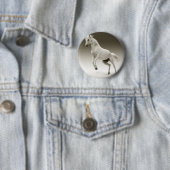 Badge Rond 5 Cm hippocampe (En situation)