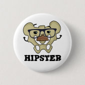 Badge Rond 5 Cm Hipster Funny Hip Bone Anatomie Pun (Devant)