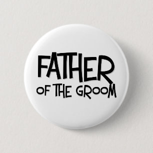 Badge Rond 5 Cm Hipster père de la chambre