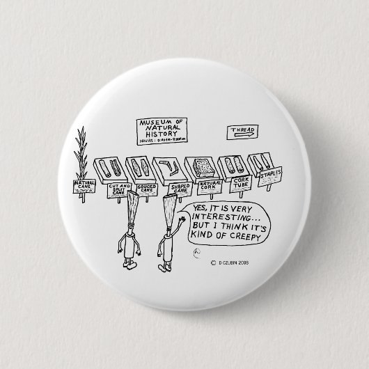 Badge Rond 5 Cm Histoire naturelle du roseau (Devant)