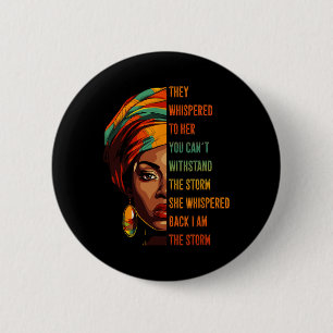 Badge Rond 5 Cm Histoire noire Mois Patrimoine Culture Afro-Améric