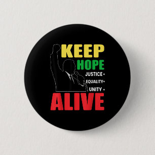 Badge Rond 5 Cm Histoire noire rétro inspirante garde espoirs viva