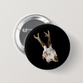 Badge Rond 5 Cm Histoires de chasse ! (Devant & derrière)