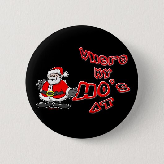 Badge Rond 5 Cm Ho au bouton (Devant)