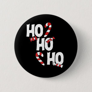 Badge Rond 5 Cm ho ho ho noël xmas