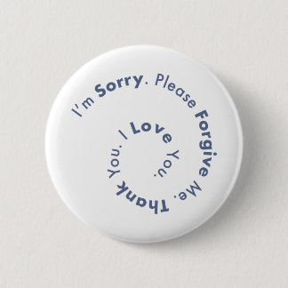 Badge Rond 5 Cm Ho’Oponopono Mantra Prière Guérir les peines