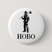 Badge Rond 5 Cm HOBO Conception originale et authentique (Devant)