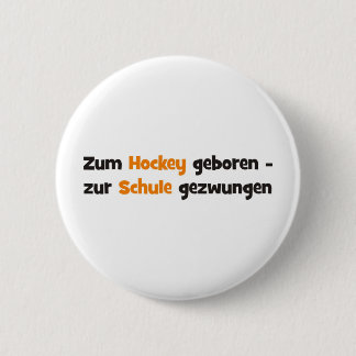 Badge Rond 5 Cm Hockey