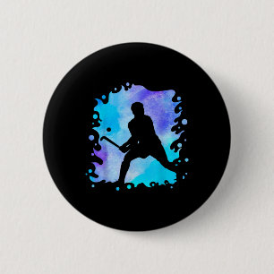 Badge Rond 5 Cm Hockey sur gazon _22