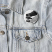 Badge Rond 5 Cm Hockey sur glace (En situation)