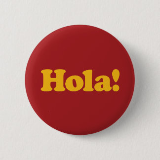 Badge Rond 5 Cm Hola ! Spain