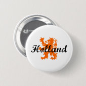 Badge Rond 5 Cm Hollande (Devant & derrière)