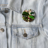 Badge Rond 5 Cm Holly Leaves (En situation)