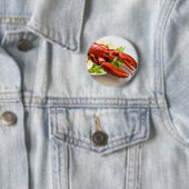 Badge Rond 5 Cm Homard (En situation)