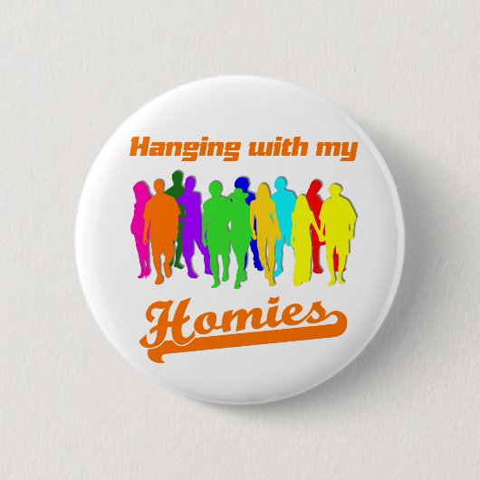 Badge Rond 5 Cm Homies (Devant)