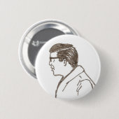 Badge Rond 5 Cm homme avec des verres (Devant & derrière)