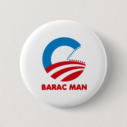 BADGE ROND 5 CM HOMME DE BARAC (Devant)
