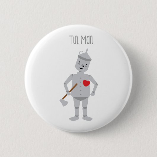 Badge Rond 5 Cm Homme de bidon (Devant)