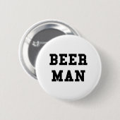 Badge Rond 5 Cm Homme de bière (Devant & derrière)