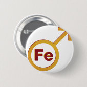 Badge Rond 5 Cm Homme de fer (Devant & derrière)