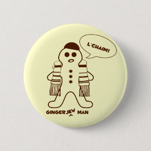Badge Rond 5 Cm Homme de Gingerjew