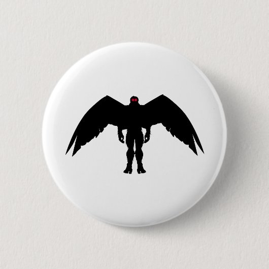 Badge Rond 5 Cm Homme de mite (Devant)