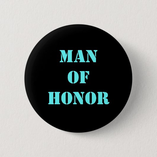 Badge Rond 5 Cm Homme d'honneur (Devant)