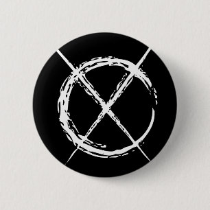 Badge Rond 5 Cm Homme mince
