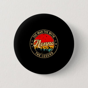 Badge Rond 5 Cm Homme Nonno Mythe Légende Vintage Rétro